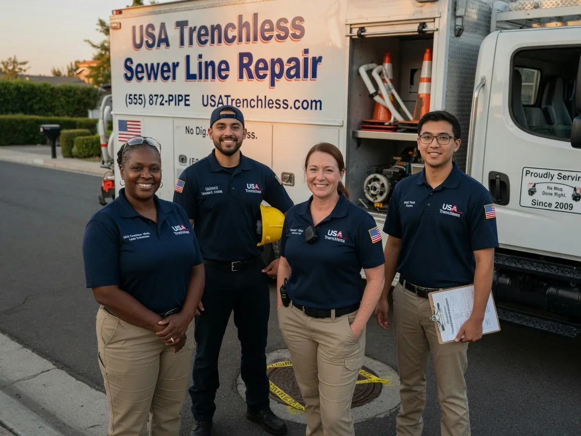 Sewer Line Repair company in Fairfield, TX
